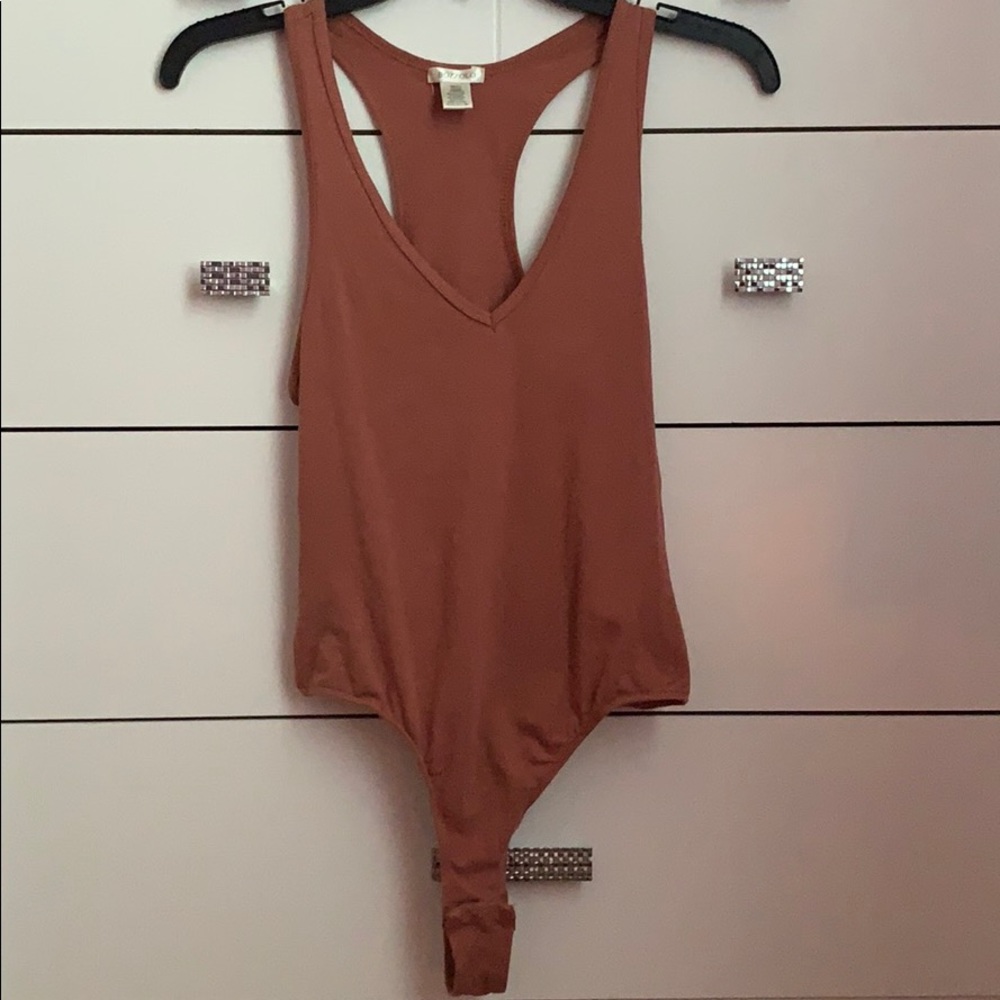 Charlotte Russe racer back bodysuit